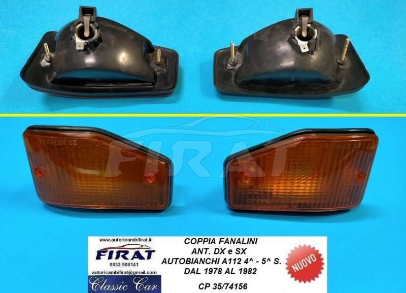 FANALINO A112 78 - 82 ANT.DX E SX
